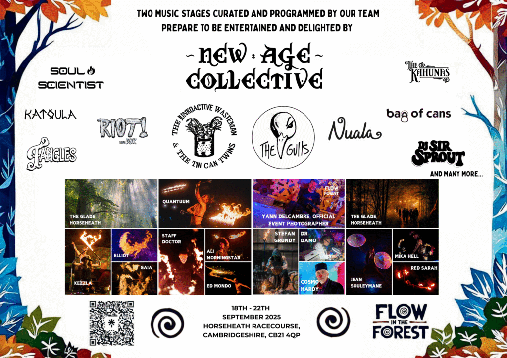 Flow in the Forest 2025 – a UK flow and fire arts event